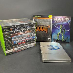 Photo of LOT 92: Collection Of Original Xbox Games - Doom 3 Collectors Edition, Halo 2 Co