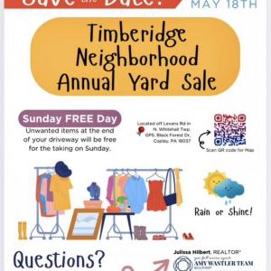 Photo of Annual Timberidge Neighborhood Yard Sale