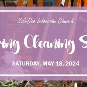 Photo of Church Spring Cleaning Sale