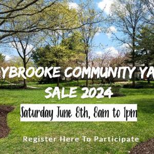 Photo of Saybrooke Community Yard Sale, Gaithersburg Maryland, Saturday, June 8th 2024