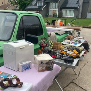 Photo of TODAY 5/4 LINWOOD sale - hunting lawn tools holiday household electronics