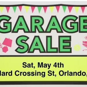 Photo of Community wide Garage Sale - Hunter’s Creek Sat May 4th
