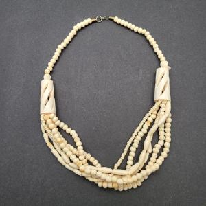 Photo of Two Vintage Bone Necklaces