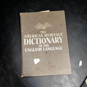 Photo of American Heritage Disctionary of English Language