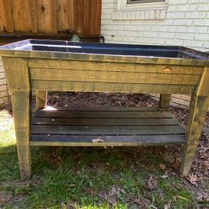 Photo of Large Plastic Two-Tier Planter