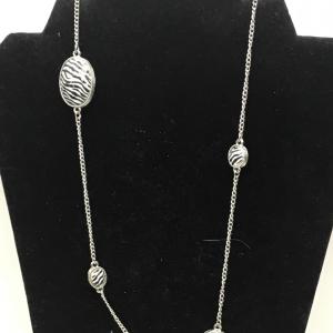 Photo of Zebra designed fashion Necklace