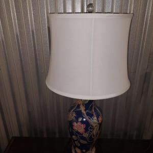 Photo of Porcelain flower lamp