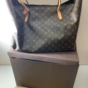 Photo of Large Louis Vuitton Handbag w/ Orig. Box & Bag