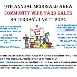 Photo of McDonald Area Community Wide Yard Sale