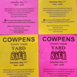 Photo of Cowpens Town Wide Yard Sale