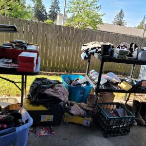 Photo of 3 Day yard Sale 8am-5pm 3+ family