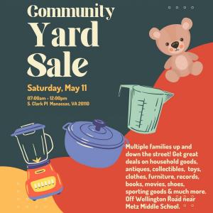 Photo of Multi-family spring cleaning yard sale! S Clark Pl in Manassas