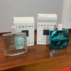 Photo of Lot of 2 Lot of 3 CHROME by Azzaro & Chrome Summer Men’s EDT Cologne