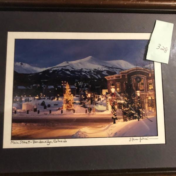 Photo of Framed Photograph of "Main Street of Breckenridge, Colorado" by Steve Tohari