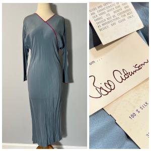 Photo of NWT Vintage Bill Atkinson Silk Dress