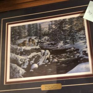 Photo of Framed Print of "Winter's Glory" by Kim Norlien