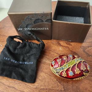 Photo of Jay Strongwater Red Trinket Holder