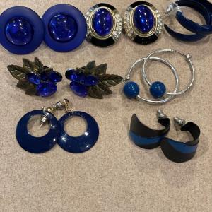 Photo of Blue earrings