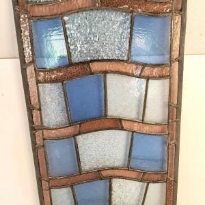 Photo of Lot #43 Artisan Stained Glass Window