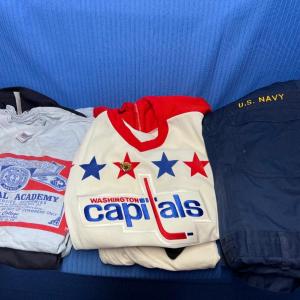 Photo of Lot of Vintage Navy, DC and Maryland T-Shirts, Clothes