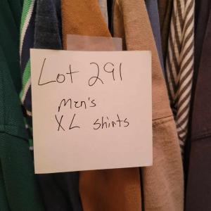 Photo of Lot of mens XL shirts