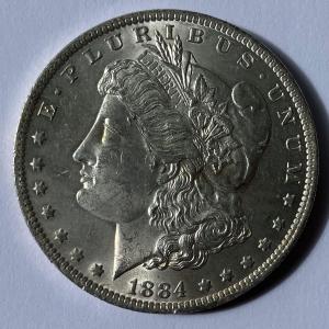 Photo of 1884-O Morgan Silver Dollar Coin
