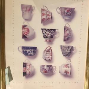 Photo of Framed Tea Cup Poster