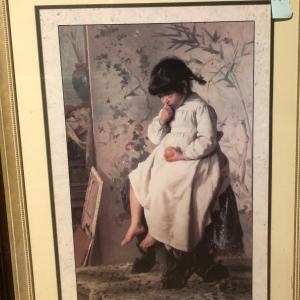 Photo of Framed Print of "In the Artists Studio” by Alexander M. Rossi