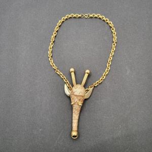 Photo of Vintage Razza Giraffe Pendant Necklace