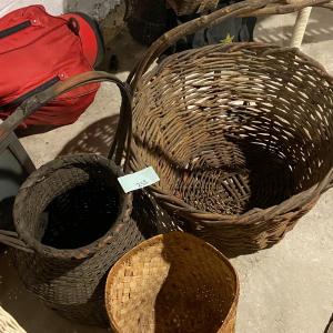Photo of Lot of Three Baskets