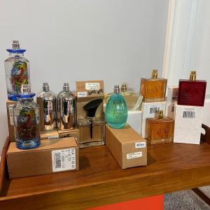 Photo of Lot of 10 Designer Perfumes - Jennifer Aniston, Ed Hardy, Queen Latiffa
