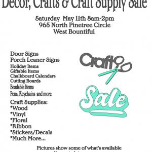 Photo of Craft Sale  - Decor and Craft Supplies