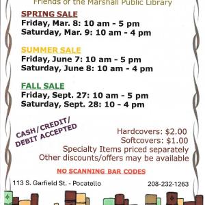 Photo of Friends of the Marshall Public Library Used Book Sale