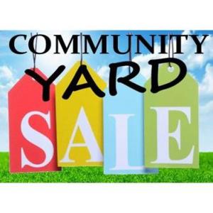 Photo of Worthington PA community yard sale