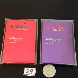 Photo of 2 (PACK) Purse Essentials Oil Control Blotting Paper 40 Sheets