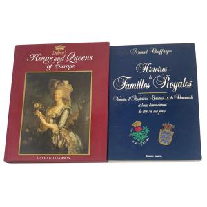 Photo of Two European Royalty Books