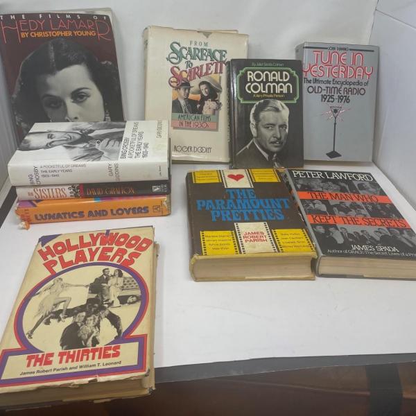 Photo of Collection 10 Hollywood/Entertainment Books