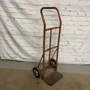 Photo of Red Steel Hand Truck