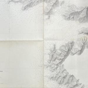 Photo of DE LA POINTE DE SENETOSE  AU CAP MURO / GOLFE DE VALINCO Carte levee en 1885