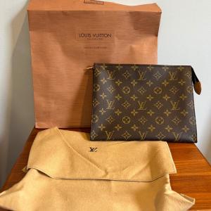 Photo of Louis Vuitton Clutch, Dust Bag, Paper Bag