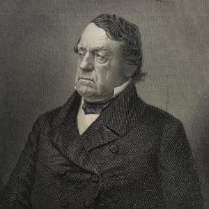 Photo of Lewis Cass Engraved by W. G. Jackman