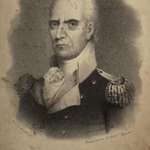 Photo of Maj. Gen. John Stark Pendletonâ€™s Lithog
