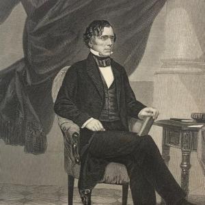 Photo of Franklin Pierce Painted by Alonzo Chappel