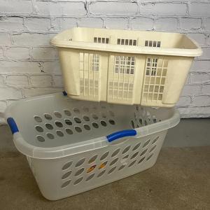 Photo of Vintage Rubbermaid & Sterilite Laundry Basket