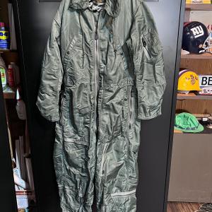 Photo of New Old Stock 1960s US Navy Insulated Flying Coveralls