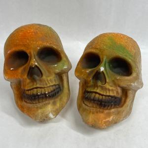 Photo of Halloween Decor - 2 Skulls