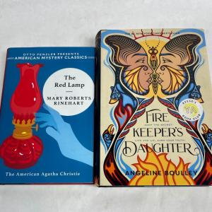 Photo of 2 Novels THE RED LAMP by Mary Roberts Renhart & FIRE KEEPER'S DAUGHTER by Angeli