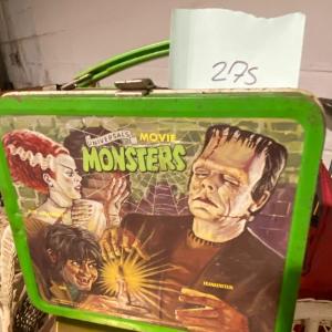 Photo of Vintage 1979 Universal Studios Movie Monsters Metal Lunch Box, Made by Aladdin I