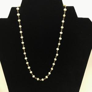 Photo of 10 Kt Gold Freshwater Cultured Pearl Necklace