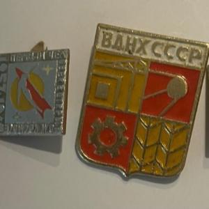 Photo of 10 Soviet USSR Russian Space Astronautics pins